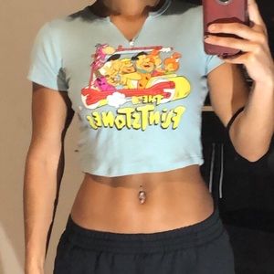 The Flintstones crop top
